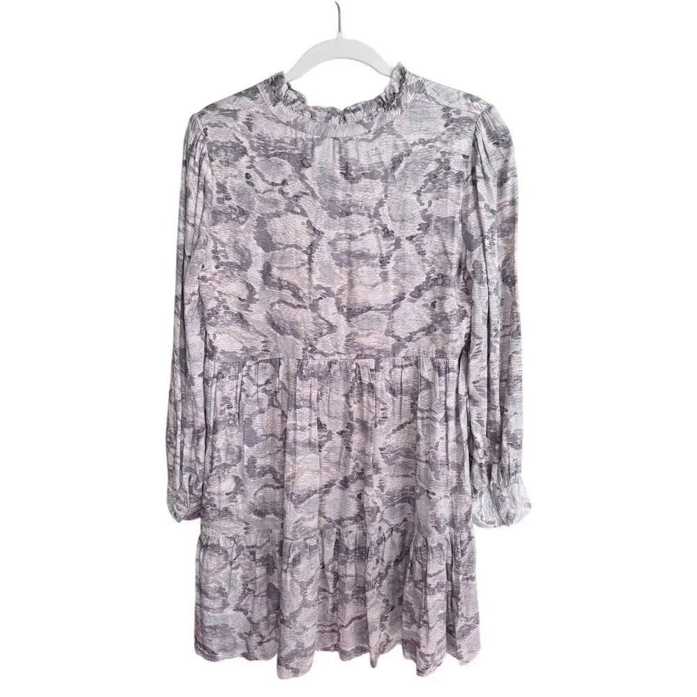 Karlie Long Sleeve Tiered Dress - Size Small - Picture 2 of 4